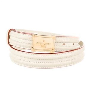 Louis Vuitton Pandora Suhai Leather Belt (Size XL)